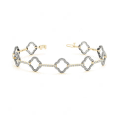 2.00 MM Round Cut Diamond Prong Set Tennis __Bracelet