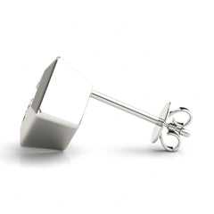 6 mm Princess Cut Solitaire Style Earrings For Her