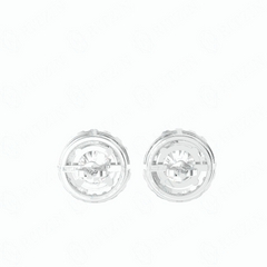 1.60 TCW Round Brilliant Cut Stud 10K Lab Grown Diamond Earrings for Women